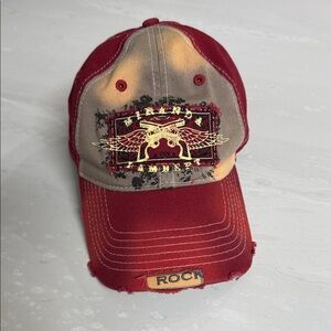 Rock Red and Tan Women's Cap